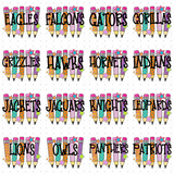 Transfer 001394 - Colorful Pencil Mascots