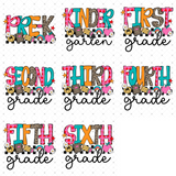 Transfer 002550 - Smile Girl Grade Set