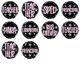 Transfer 001399 - Dottie Scribble Round Occupations Set