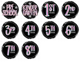 Transfer 001396 - Dottie Scribble Round Grade Set