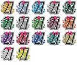 Transfer 002222 - Senior Class of 2027 School Colors