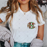Custom Transfer 0006 - Maroon Football Monogram