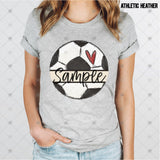 Custom Transfer 0066 - Sports Balls with Custom Text