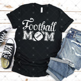 Screen Print Transfer - SCR0016 Football Mom - White