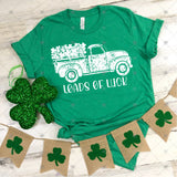 Screen Print Transfer - SCR0062 Loads of Luck - White