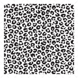 Screen Print Transfer - SCR1079 12x12 Leopard PATTERN SHEET - Black