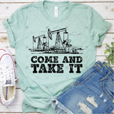 Screen Print Transfer - SCR2136 Come and Take It - Black