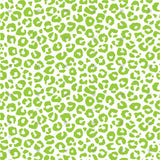 Screen Print Transfer - SCR3483 12x12 Leopard PATTERN SHEET - Bright Green