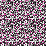 Screen Print Transfer - SCR3488 12x12 Leopard PATTERN SHEET - Black & Bright Pink Full Color *HIGH HEAT*